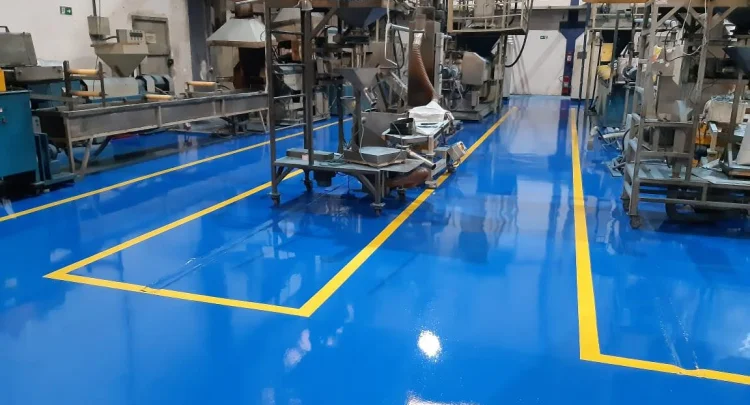 pintura de piso epóxi