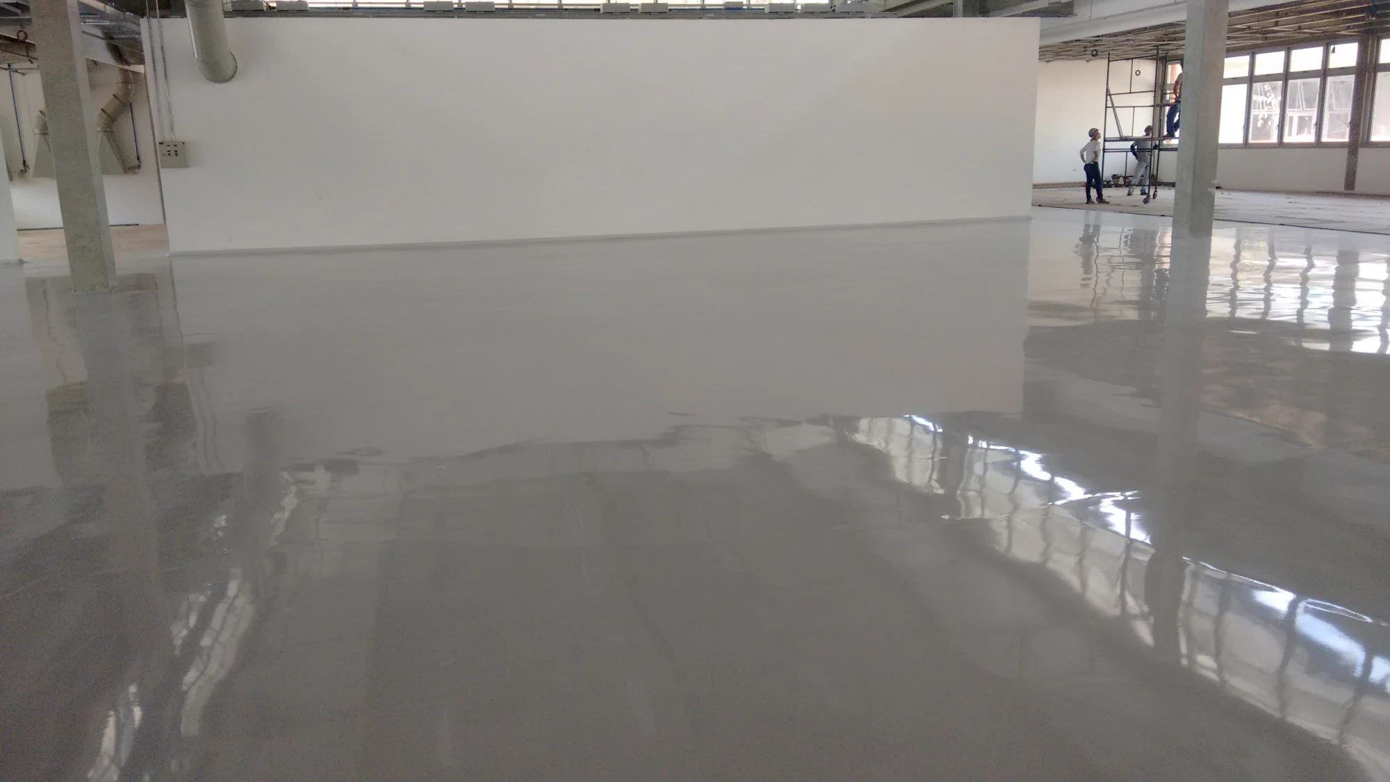 pintura de piso epóxi