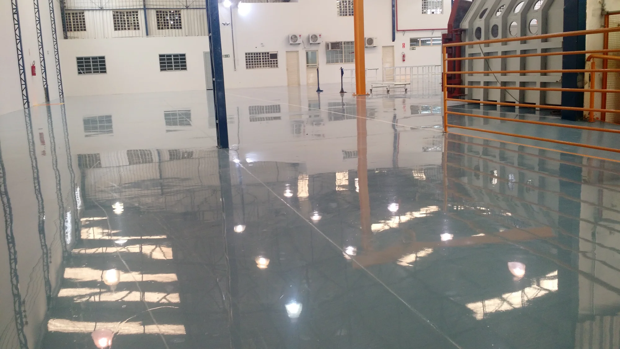 pintura de piso epóxi