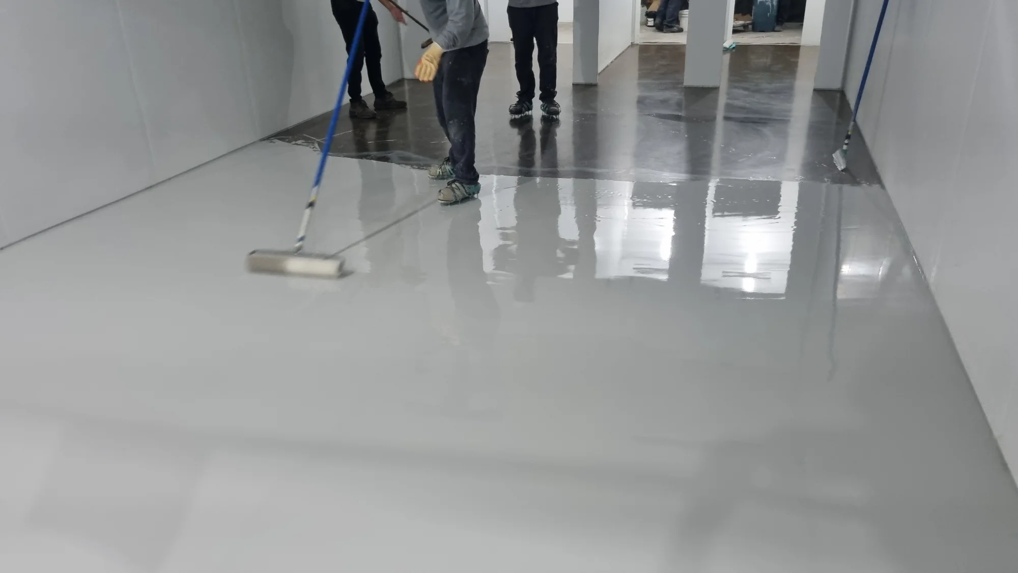 piso epóxi para fábrica