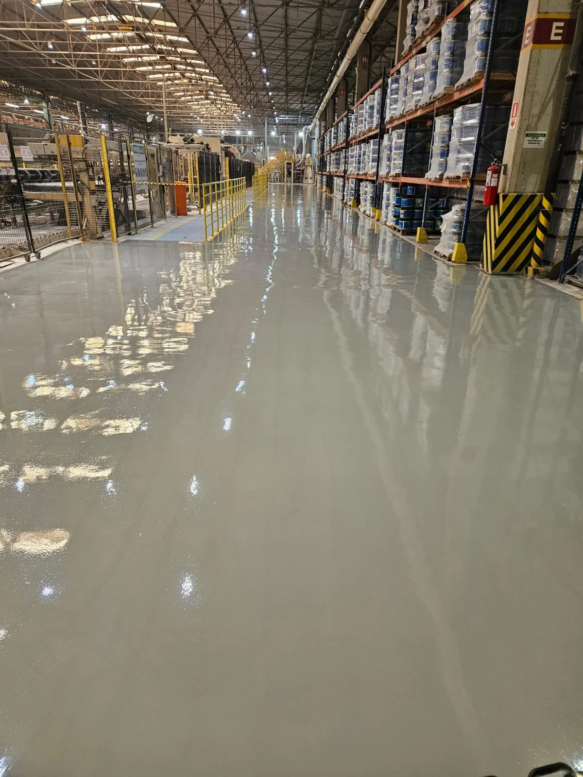 revestimento de piso industrial